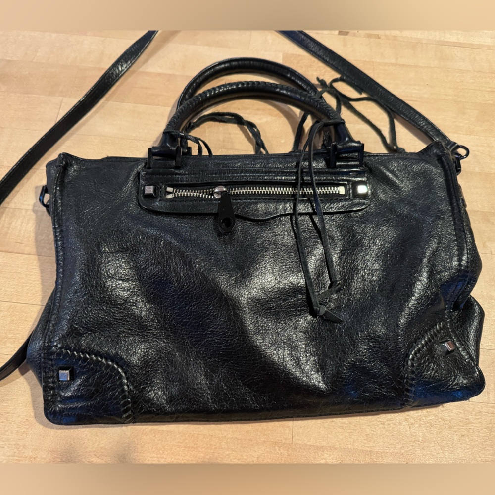 Rebecca Minkoff Black Leather Crossbody Bag